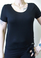Tricou cu mânecă lungă pentru femei | negru č.1