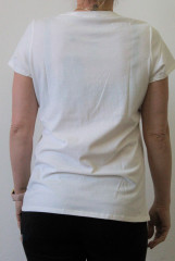 Tricou de damă | alb č.2