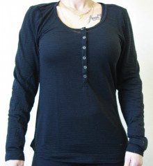 Tricou cu mânecă lungă pentru femei | negru č.1