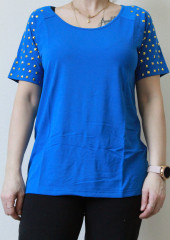 Tricou mânecă scurtă | albastru č.1