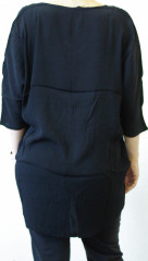 Tricou cu mânecă lungă pentru femei | negru č.2