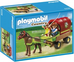 Playmobil 5228 Ponei cu trăsura č.1