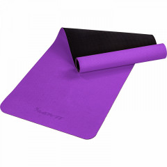 Saltea - covoraș de gimnastică TPE 190 x 60 x 0,6 cm | violet č.1