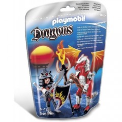 Playmobil 5463 Dragonul de foc cu un războinic č.1