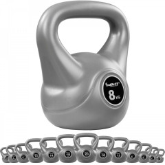 Halteră Kettlebell 8 kg | gri