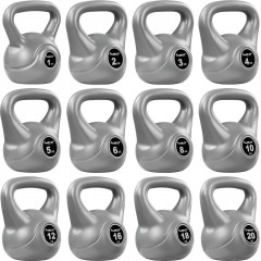 Halteră Kettlebell 8 kg | gri č.2