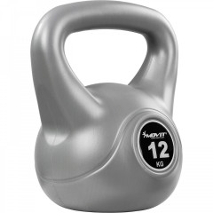 Halteră Kettlebell 12 kg | gri č.2