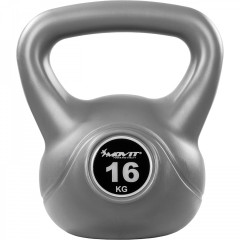 Halteră Kettlebell 16 kg | gri č.1