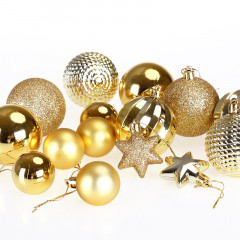 Set decorațiuni de Crăciun 103 piese | auriu č.2
