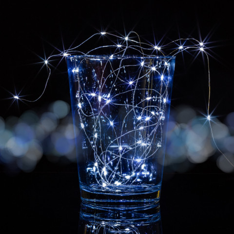 Instalație LED de Crăciun 50 LED alb rece | 2 bucăți č.4