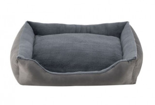 Pătuț pentru câine EILA XL 90 x 70 x 20 cm | gri č.1