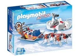 Playmobil 9057 Husky-Drawn Sled č.1