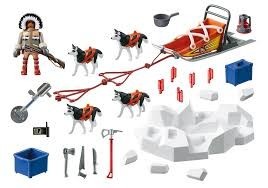 Playmobil 9057 Husky-Drawn Sled č.2
