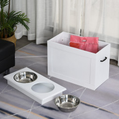 Set boluri inox cu depozitare 60 x 30 x 41 cm | alb č.2