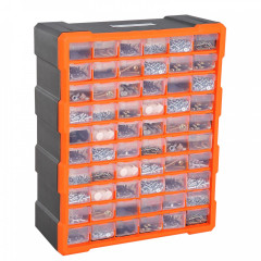 Suport casete de organizare din plastic | 60 casete