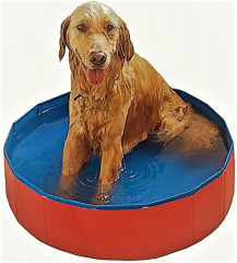 Croci Piscină pliabilă pentru câini 120 x 30 cm | roșu č.3