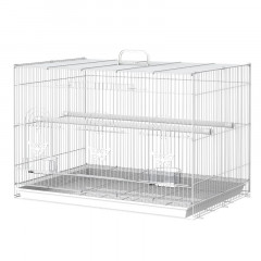 Colivie metalică pentru păsări  60 x 41 x 41 cm č.3