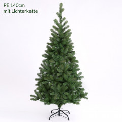 Pom de Crăciun cu iluminare 140 cm | verde č.3