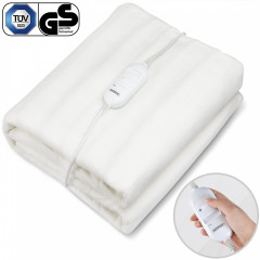 Pătură TV cu încălzire 190 x 80 cm | albă č.1