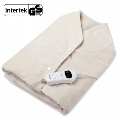 Pătură fleece cu încălzire 145 x 100 cm | crem