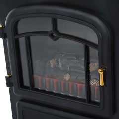 Șemineu electric LED 950/1850W | negru č.3