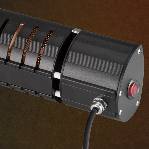 Încălzitor infraroșu cu telecomandă 3000W | negru č.12