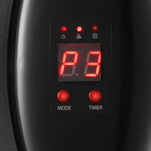 Încălzitor infraroșu cu suport și telecomandă 2500W | negru č.11