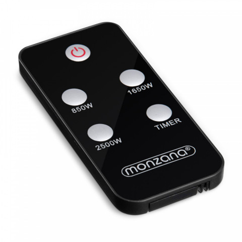 Încălzitor infraroșu cu suport și telecomandă 2500W | negru č.18