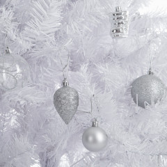 Arbore de Crăciun artificial 150 cm | alb č.3