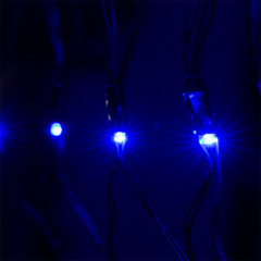 Instalație de Crăciun plasă 1, 2 x 1, 2 m | albastru 100 LED č.3