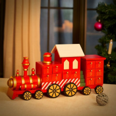 Advent calendar Trenulețul de Crăciun | lemn č.2