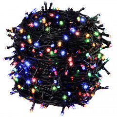 Ghirlandă luminoasă LED de Crăciun 20 m | 200 LED-uri colorate