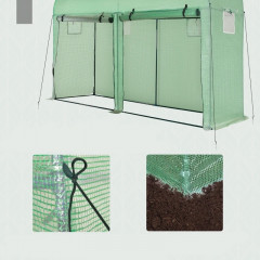 Seră de grădină 300 x 100 x 200 cm | verde č.3