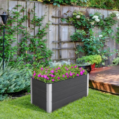 Jardinieră înălțată pentru grădină | 100 x 50 x 50 cm