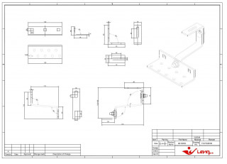 Cârlig pentru acoperiș de țiglă 2x reglabil | set de 4 buc č.2