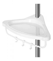 Raft de colț reglabil pentru baie | 95-300 cm č.3