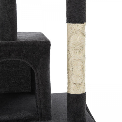 Ansamblu de joacă pentru pisici 49x46x91 cm | gri închis č.13