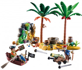 Playmobil 70962 Insula comorilor piraților cu schelet č.2