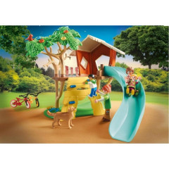 Playmobil 71001 Casă de aventură în copac cu tobogan č.2