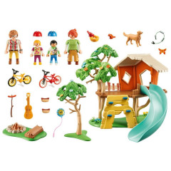 Playmobil 71001 Casă de aventură în copac cu tobogan č.3