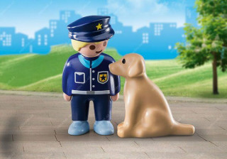 Playmobil 70408 Polițist cu câine č.2