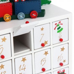 Advent calendar  Peisajul de iarnă | lemn č.2