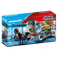 Playmobil 70572 Motocicleta de poliție: Urmărirea unui hoț č.1