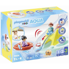 Playmobil 70635 Insula pentru scăldat cu tobogan