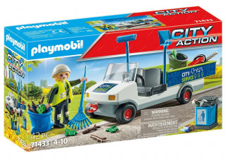 Playmobil 71433 Curățarea orașului cu un vehicul electric