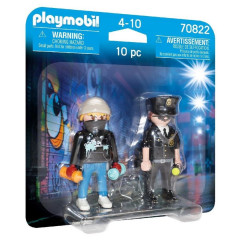 Playmobil 70822 Duopack Polițist și pulverizator