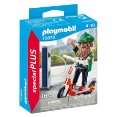 Playmobil 70873 Hipster cu scuter electric