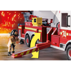 Playmobil 70935 Mașină de pompieri: US Tower Ladder č.3
