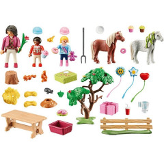 Playmobil 70997 Petrecere de ziua de naștere la o fermă cu ponei č.2