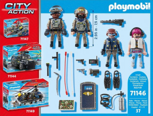 Playmobil 71146 Set de figuri pentru forțele speciale č.3